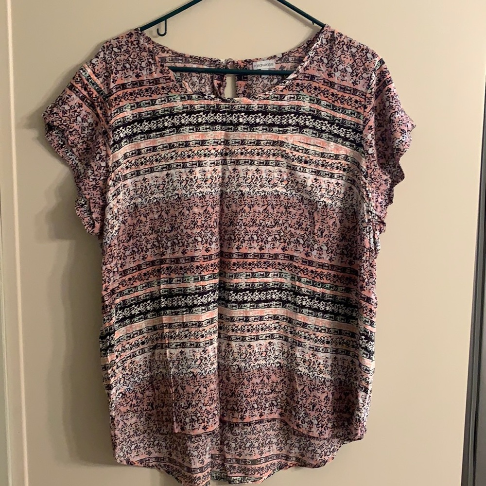 Print light weight pocket t